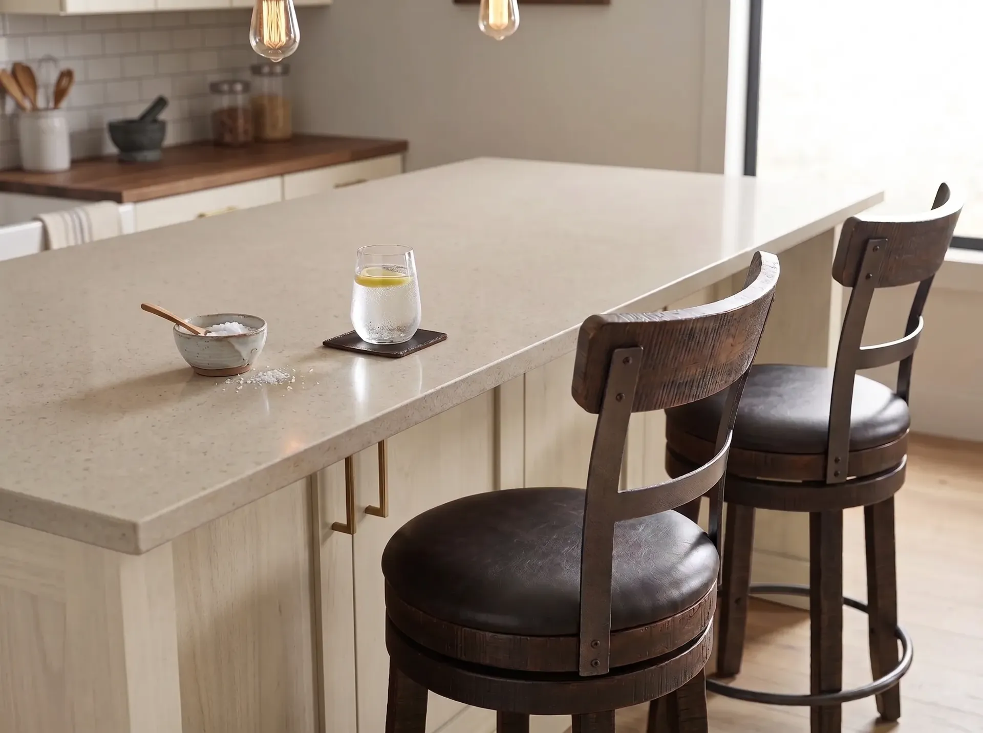 [1624TL2-B24] 24"H Swivel Barstool Cushion Seat