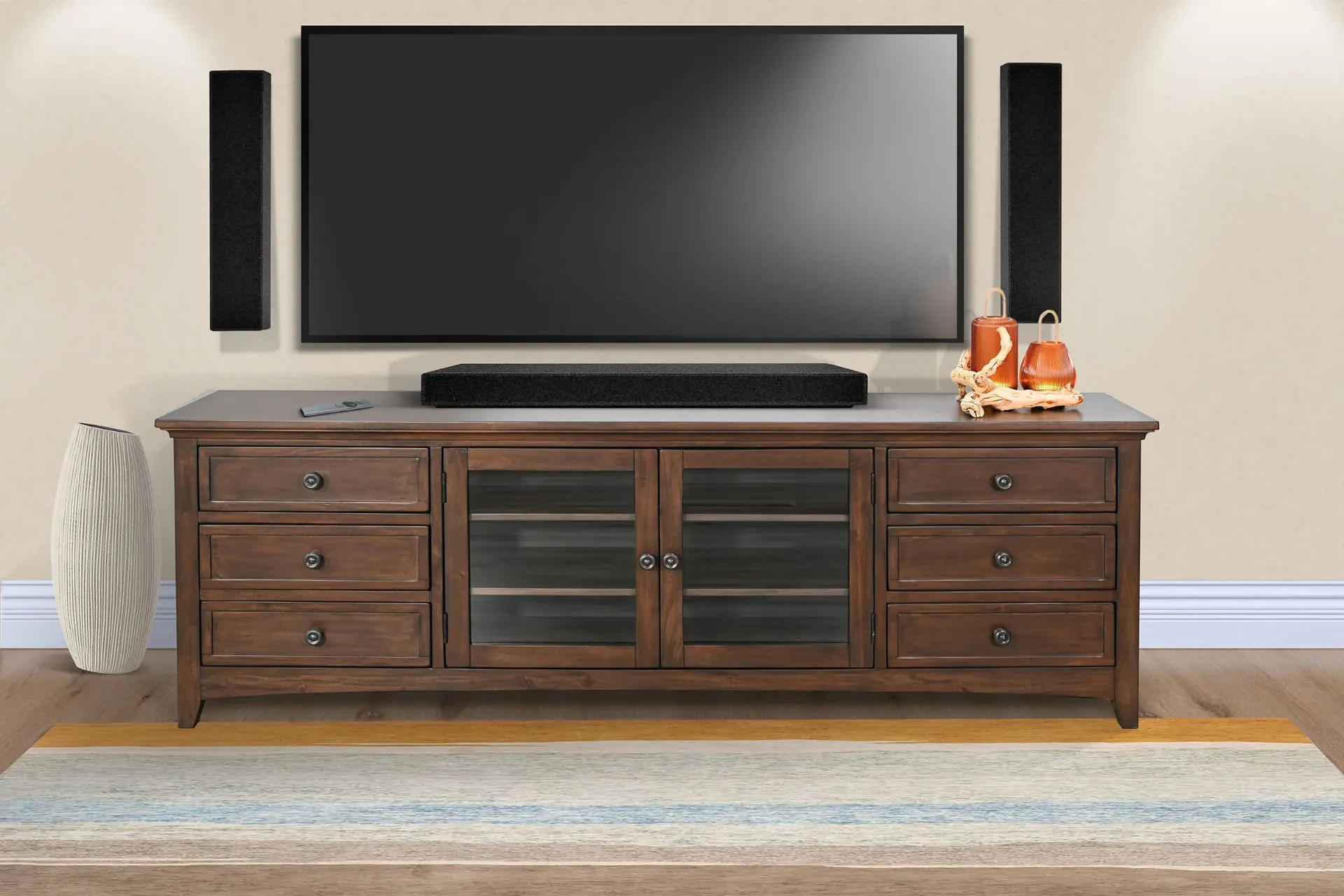 82" Media Console