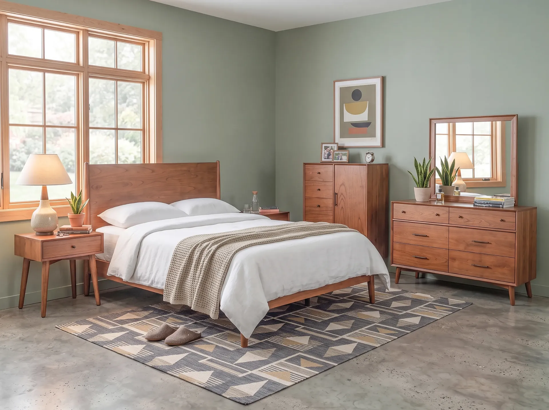 [2336CN-N] American Modern Night Stand With 1 Drawer