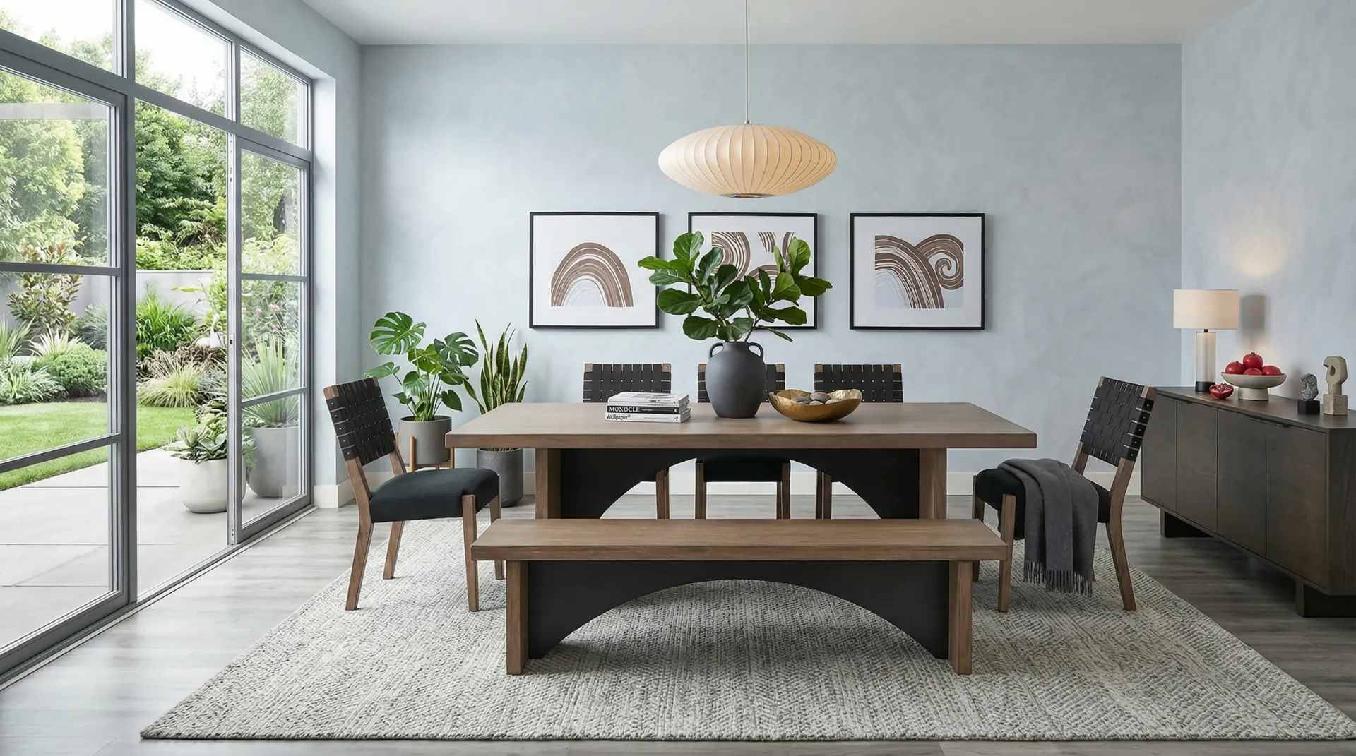 [1206DP] Arch Dining Table