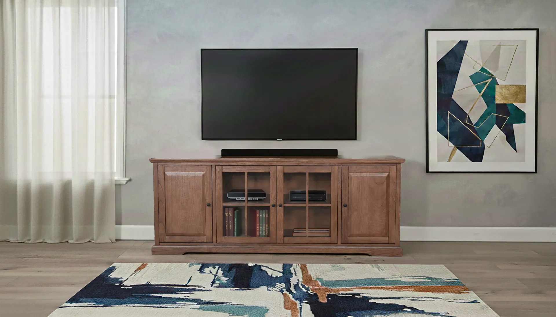 Banning Long Media Cabinet