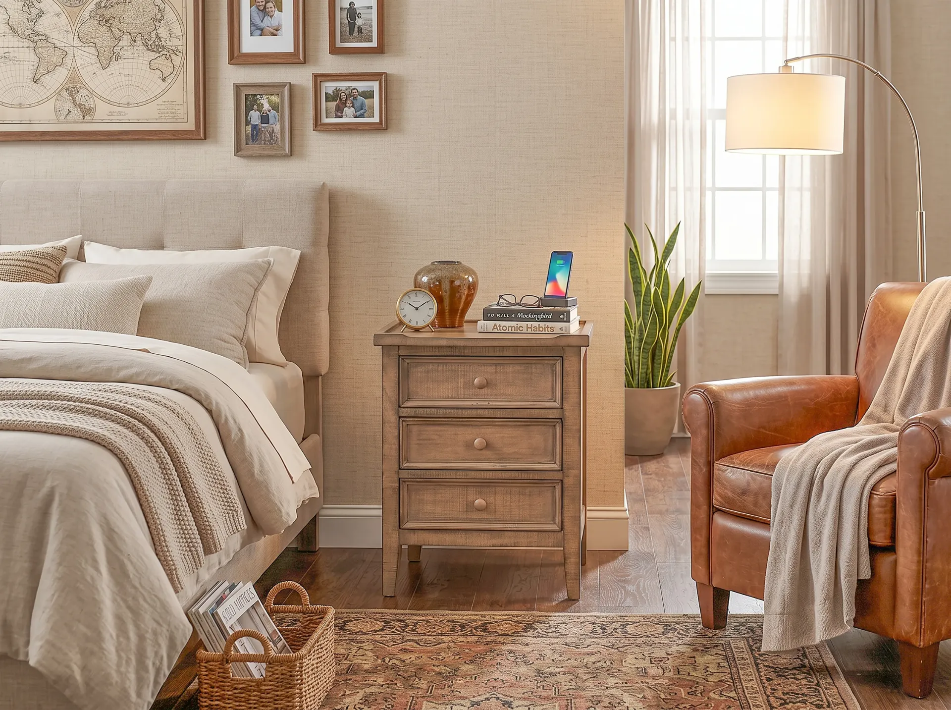 Beach Pebble End Table