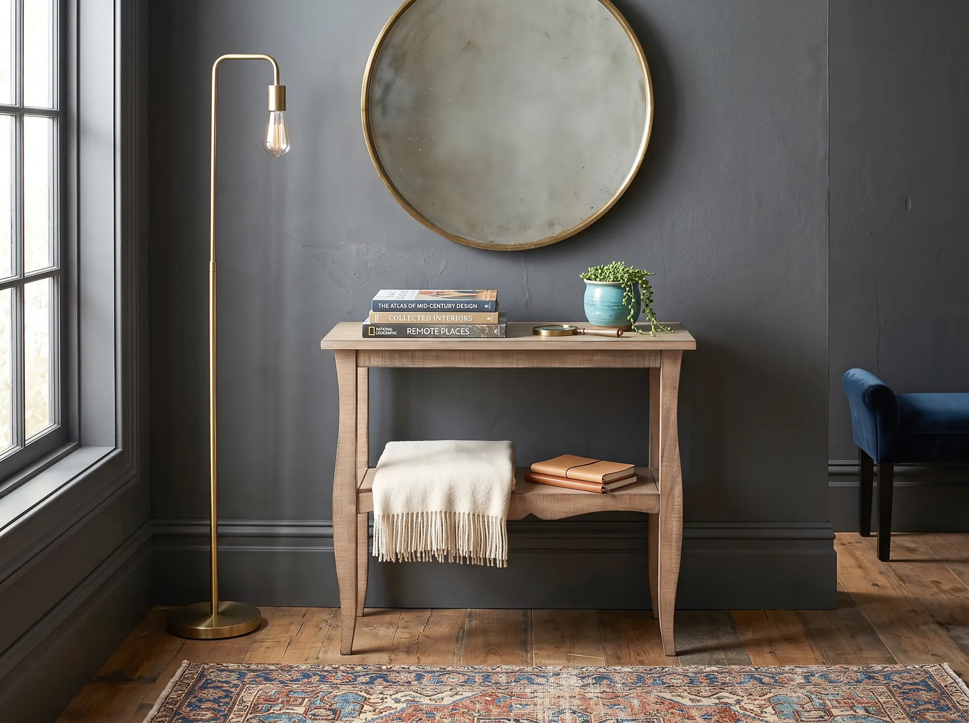 [2083BP] Beach Pebble Side Table