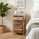 Beach Pebble Storage Table