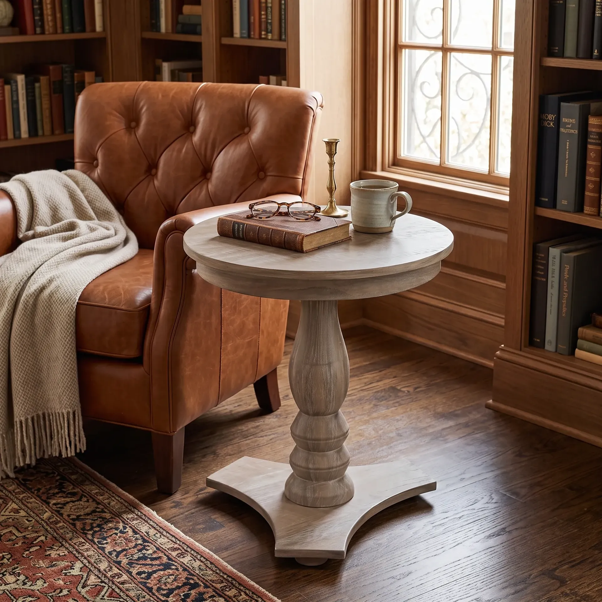 Bijou Round Accent Table