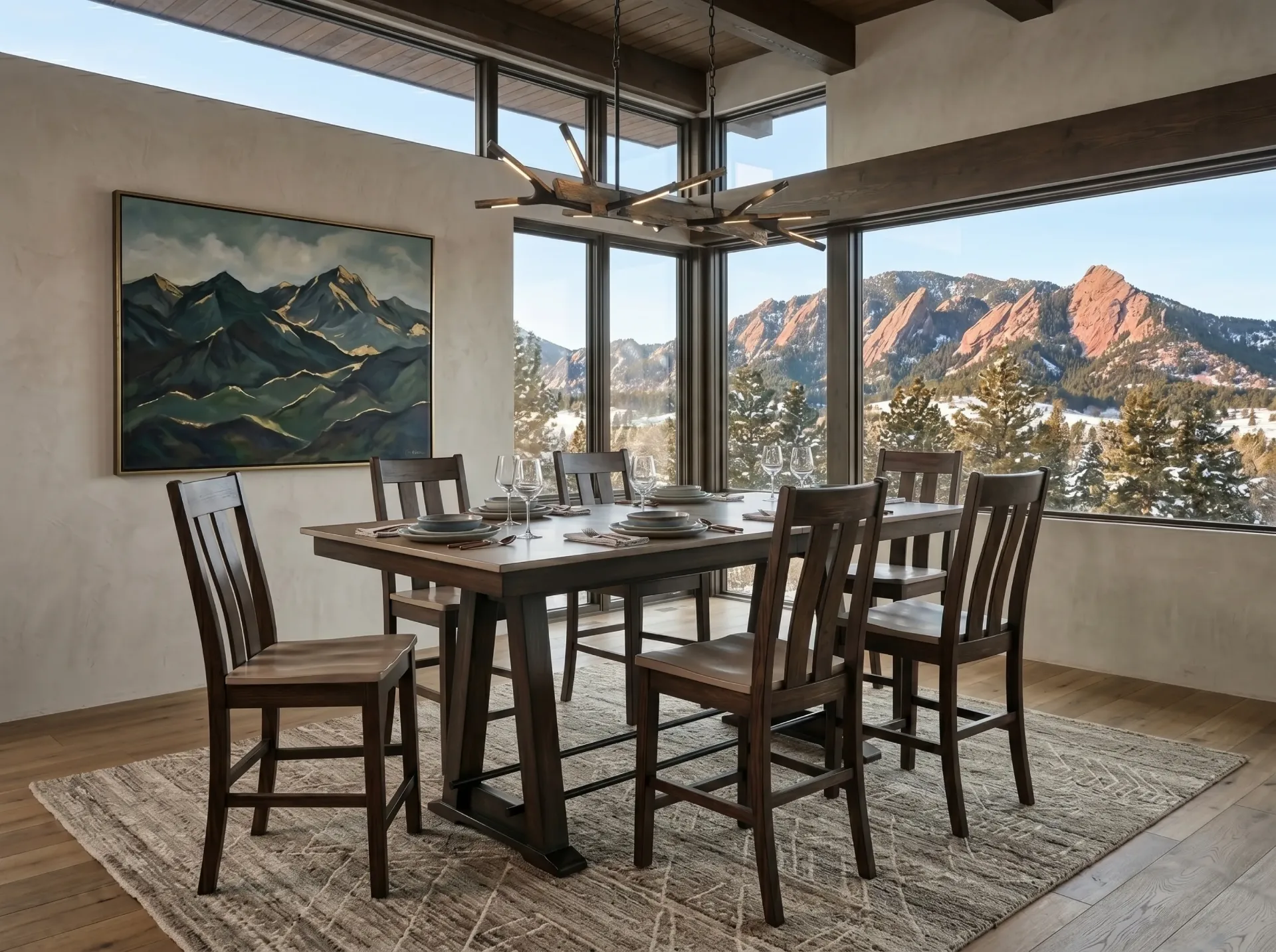 Boulder Counter Table