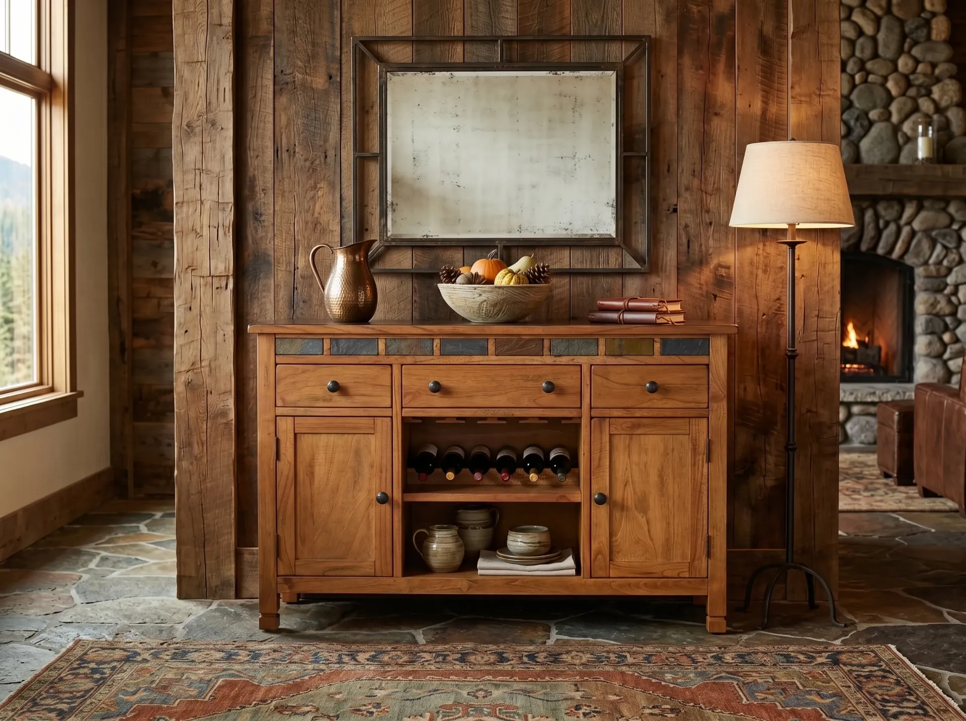 Buffet With Slate