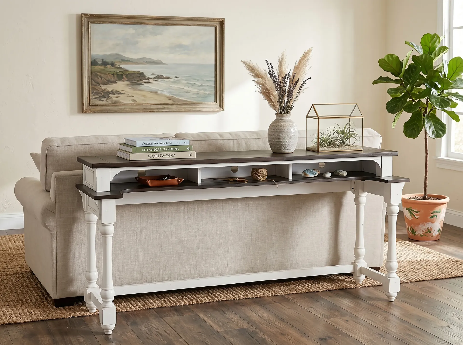 Carriage House Console Bar Table
