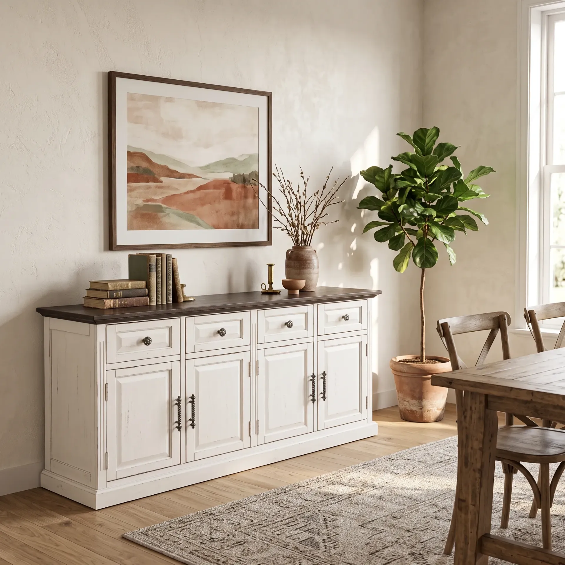 [2844EC-C] Carriage House Credenza