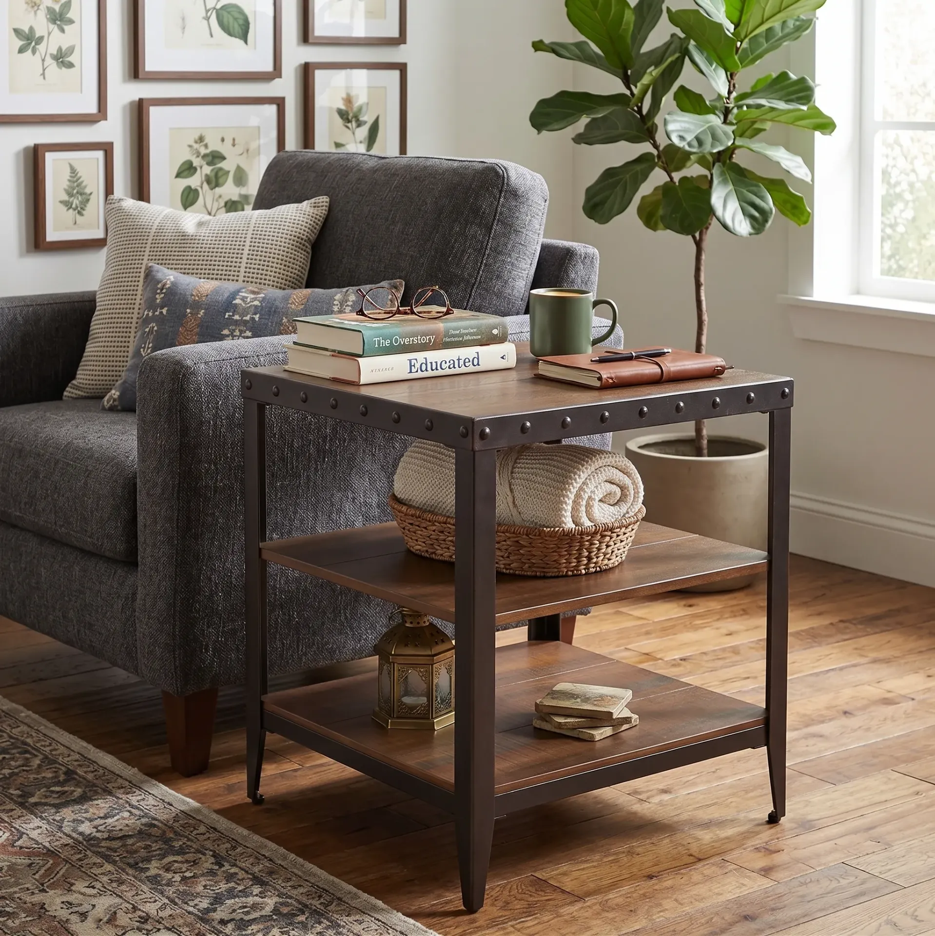 [3173AB-E] End Table