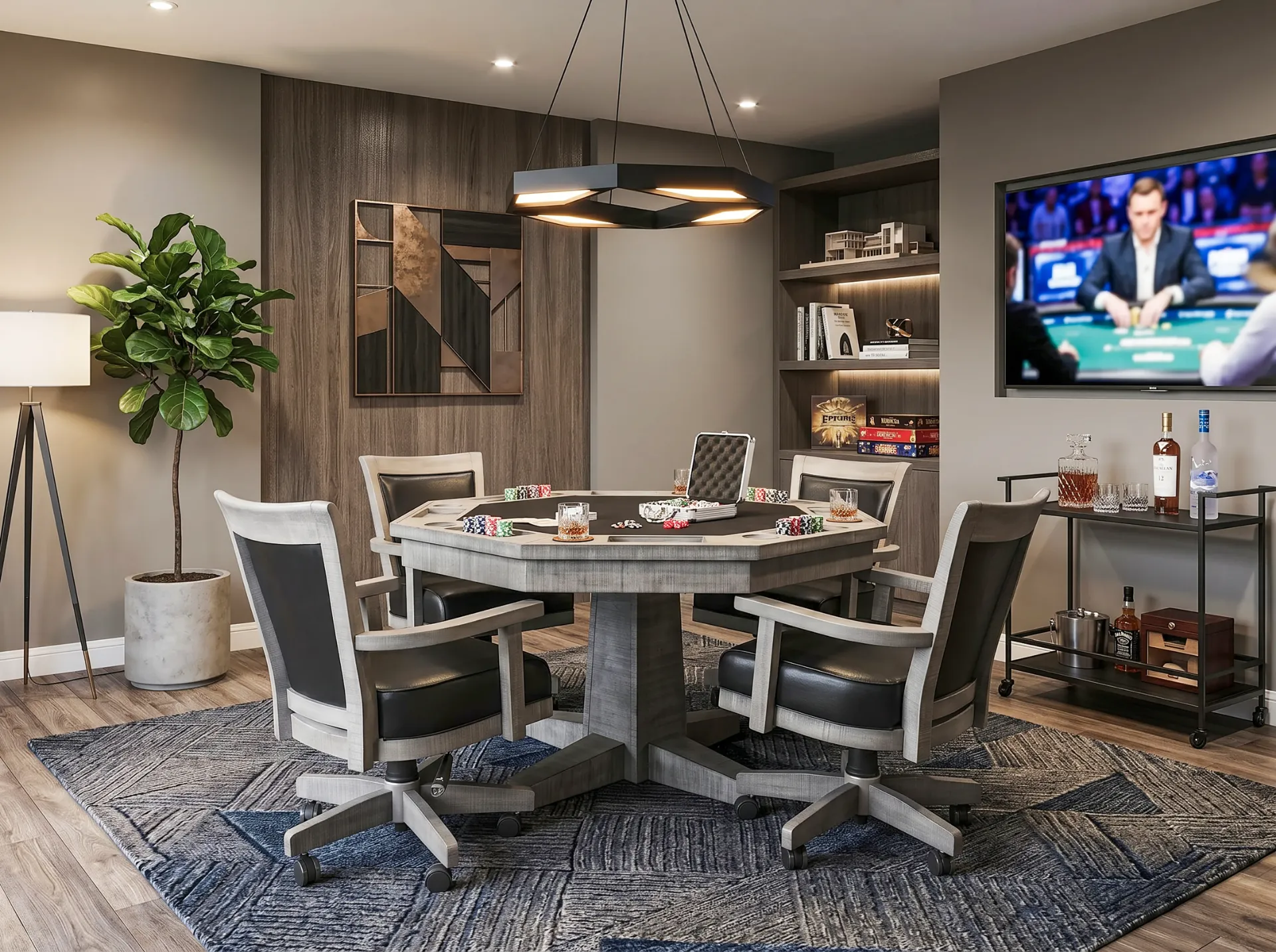 [1033AG] Game & Dining Table
