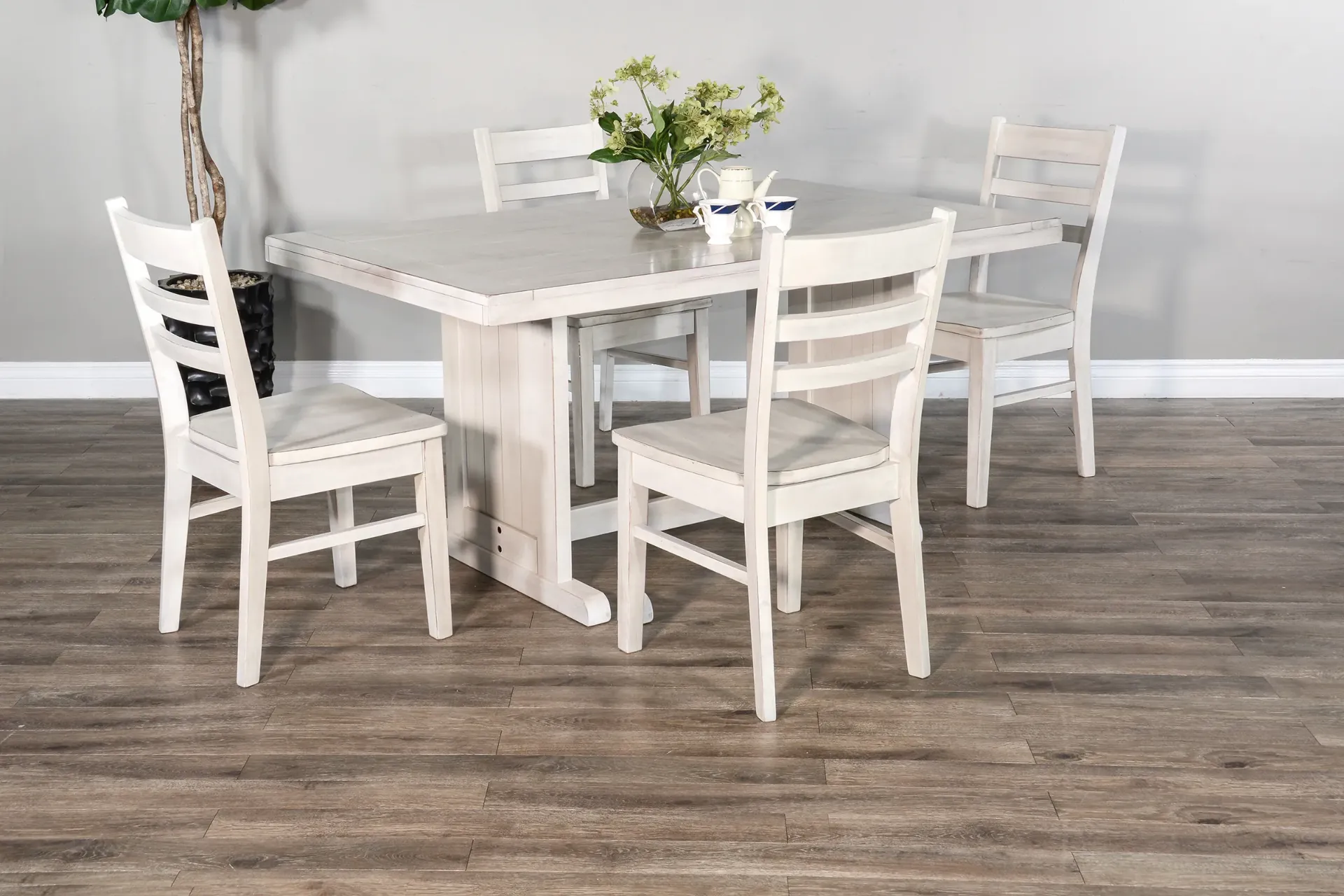 Ladderback Chair Wood Seat