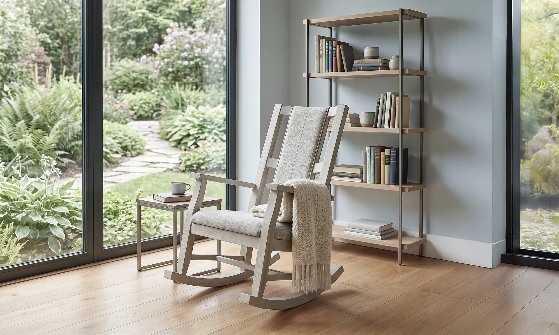 Mara Modern Rocker Cushion Seat & Back