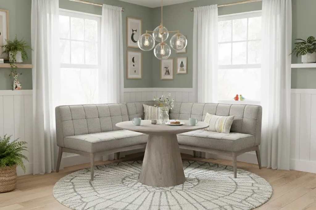 Mia Bench Long & Short Cushion Seat