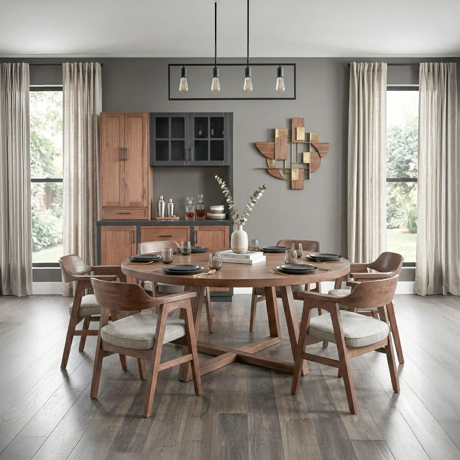 [1214CD] Mia Large Round Dining Table