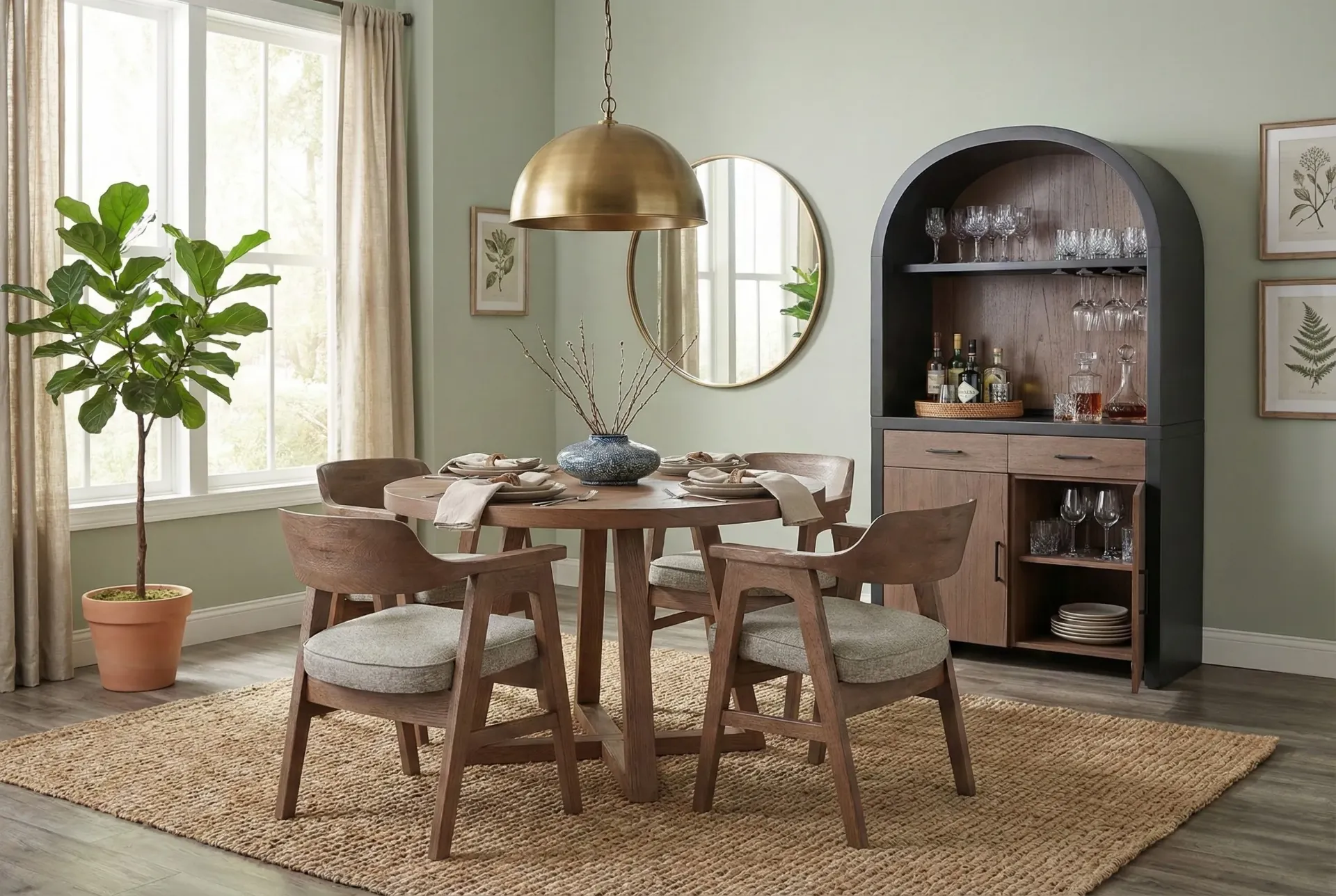 [1213CD] Mia Round Dining Table