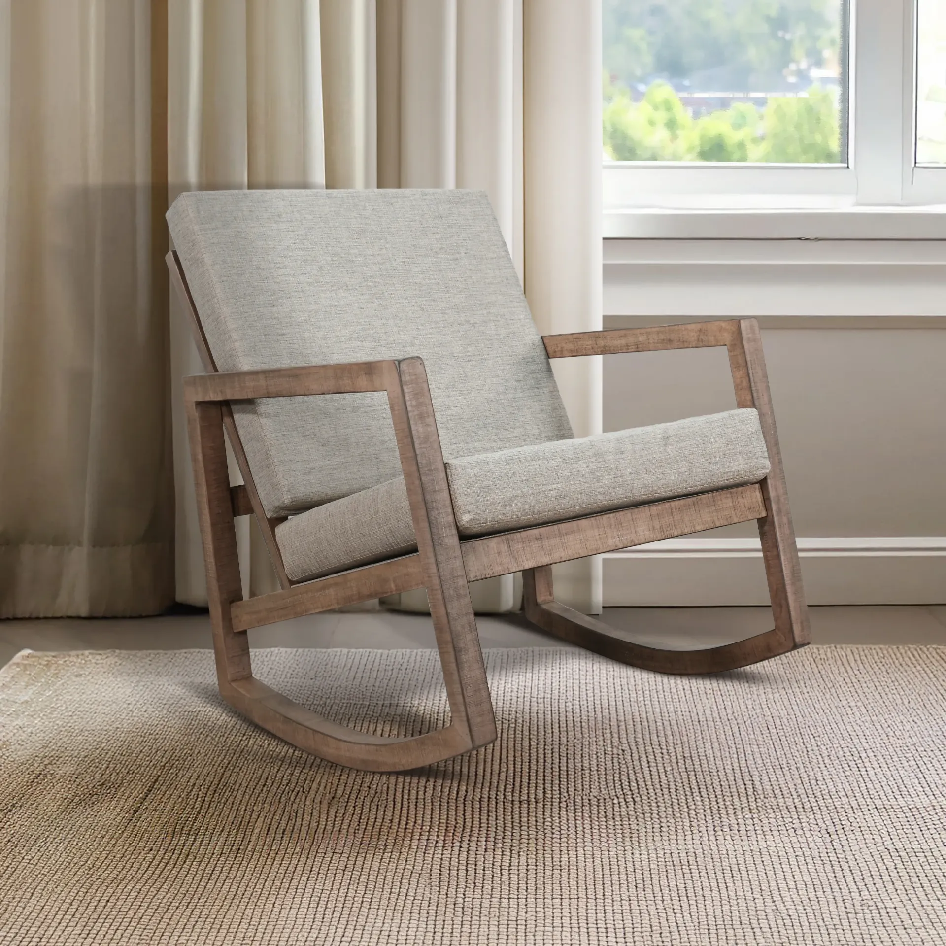 [2137DR] Morgan Rocker Cushion Seat & Back