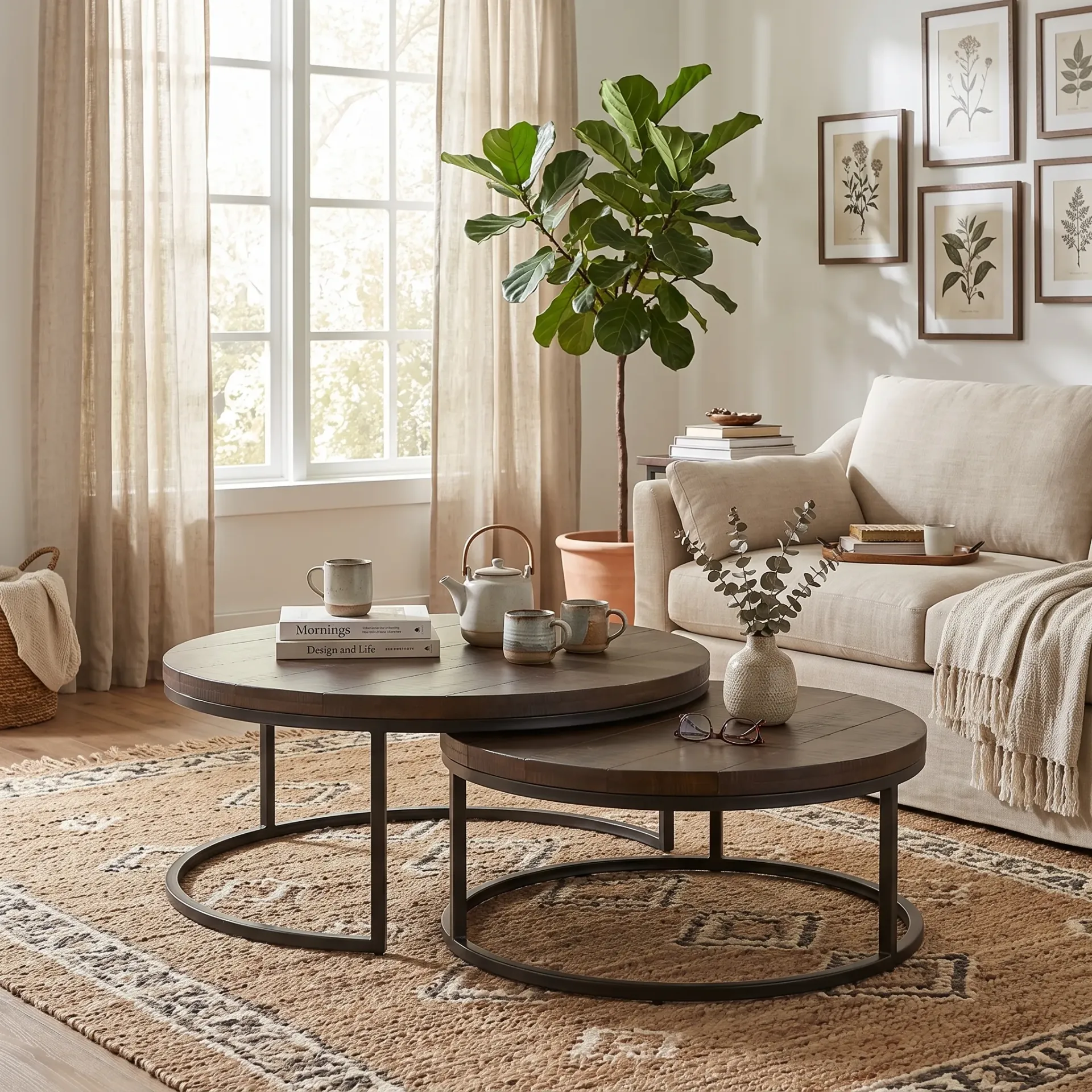 [2088TL] Nesting Table Set