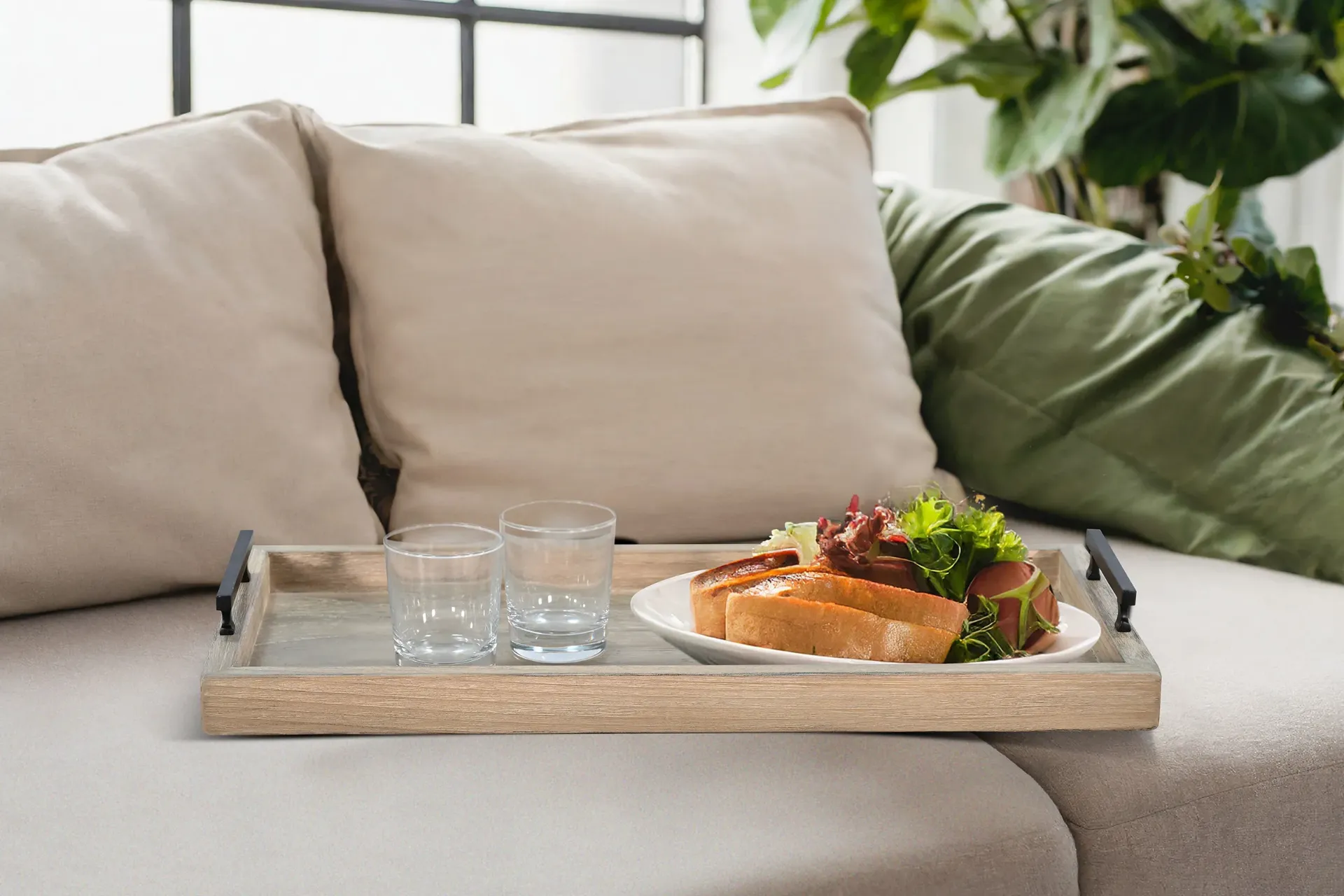 [2151WE] Rectangular Tessa Dining Table Tray