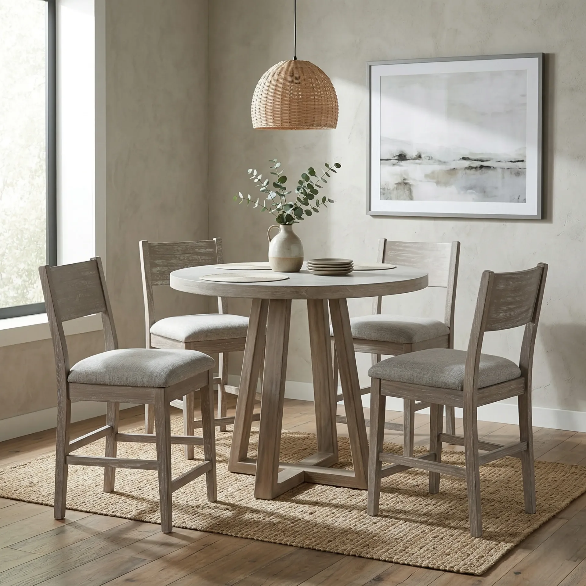 [1192LW] Rowan 42" Round Counter Table
