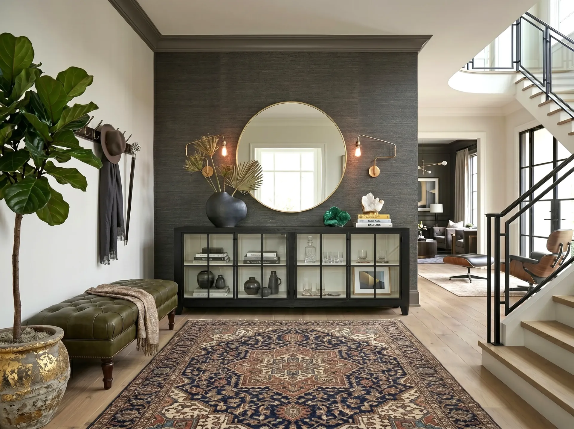 Ryan Industrial Long Accent Cabinet