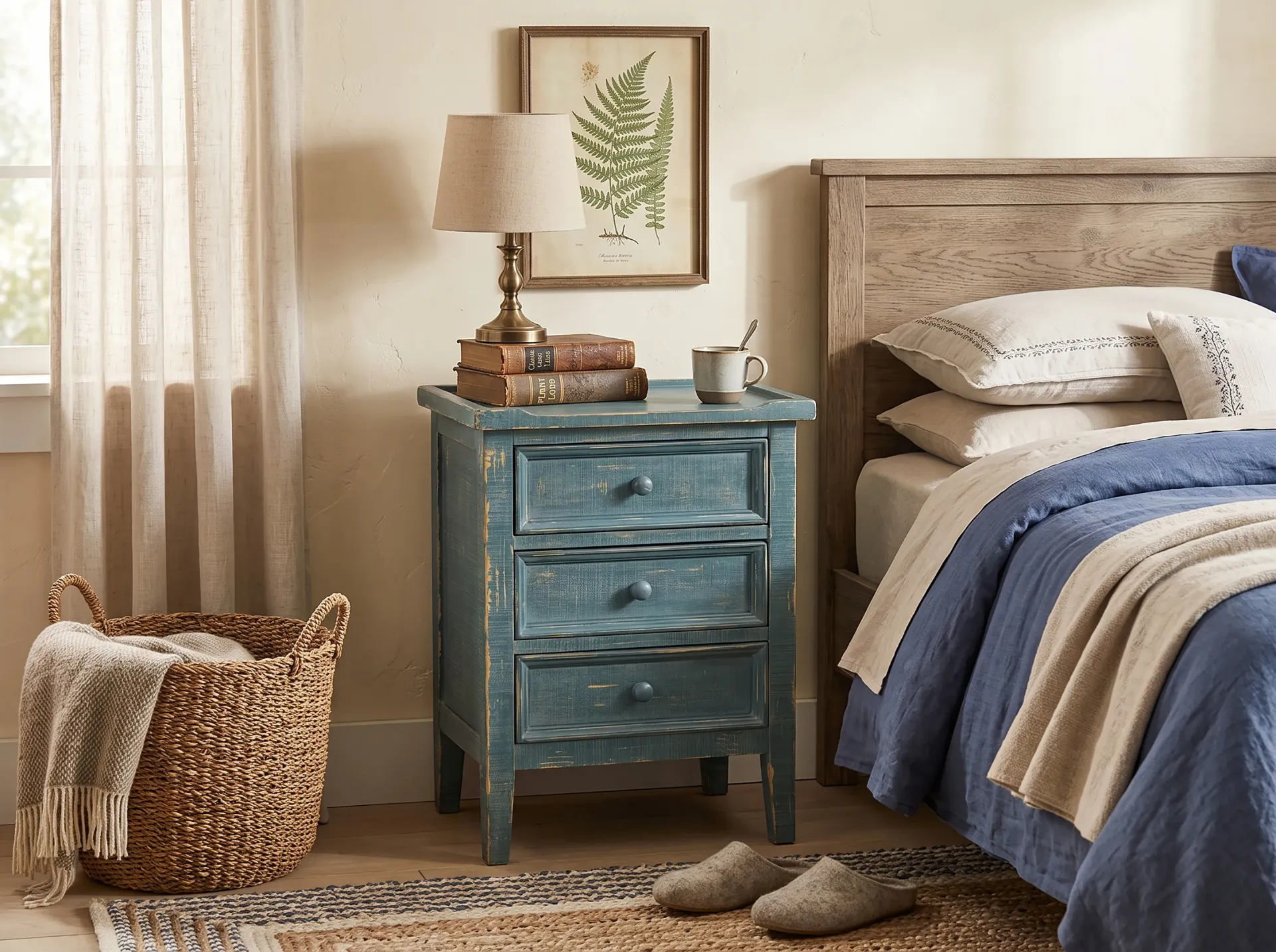 [2080SG] Sea Grass End Table