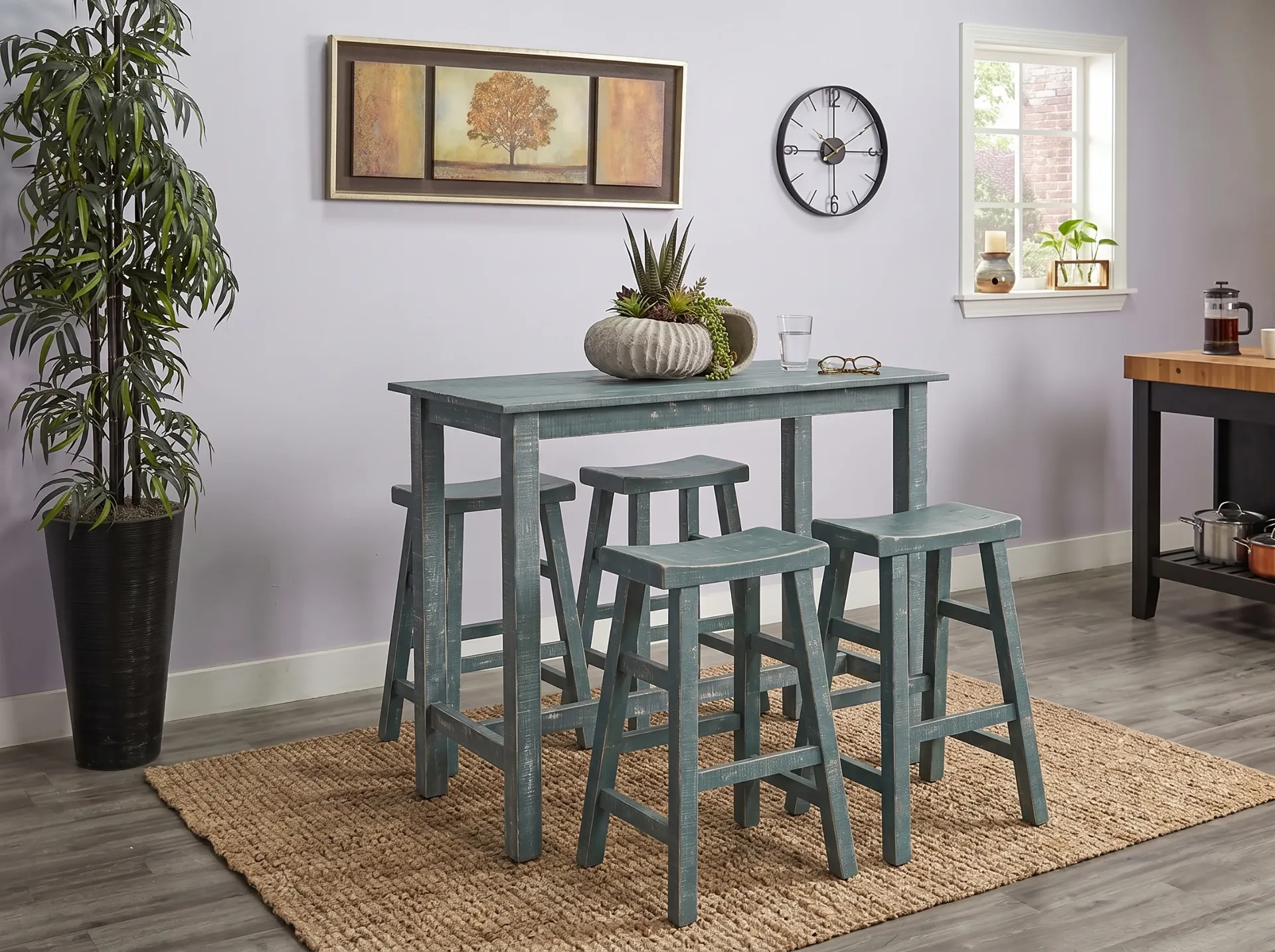 [1172SG-42] Sea Grass Pub Table
