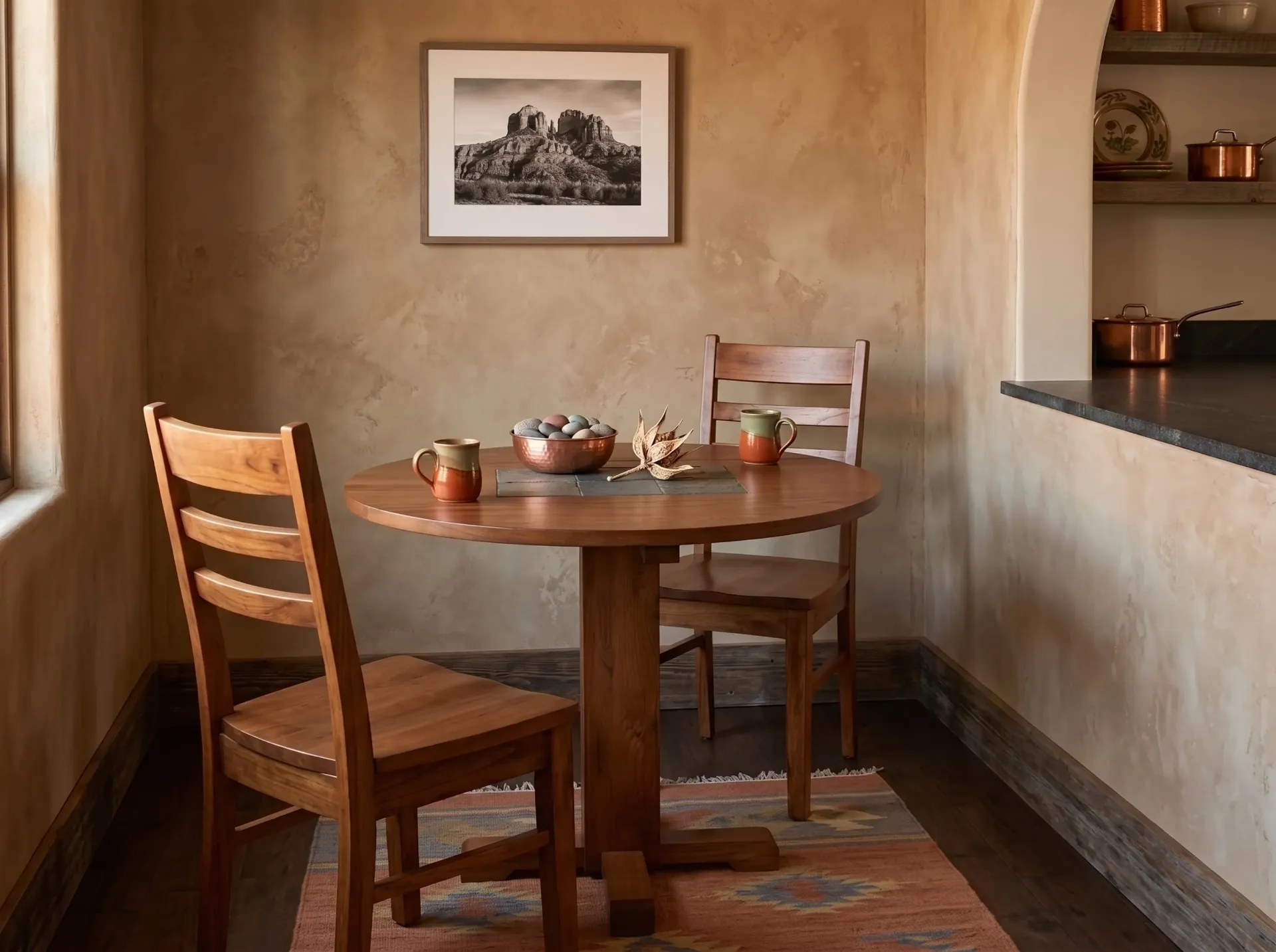 Sedona Drop Leaf Table With Slate