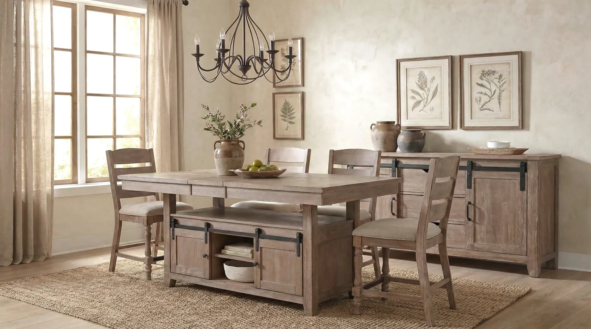 [1229AM] Sierra Counter Ext Table
