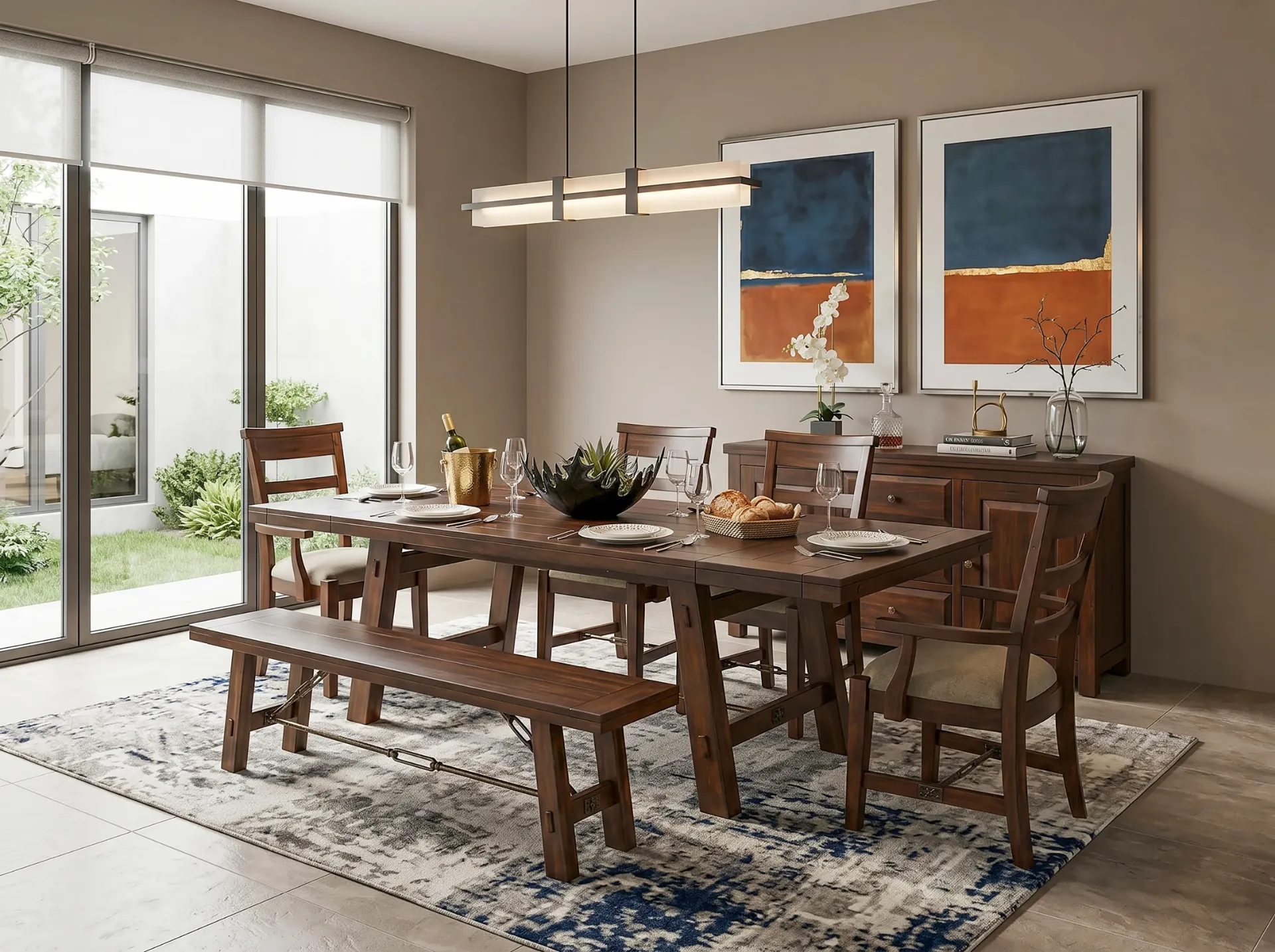 Tuscany Extension Table With Turnbuckle