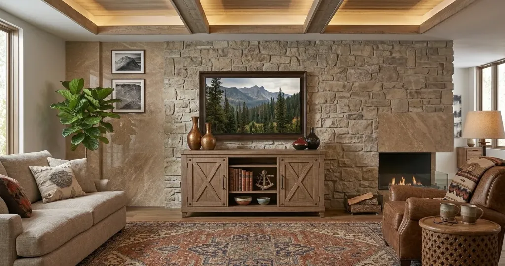 [3644DR-64] Vivian 64" Media Console