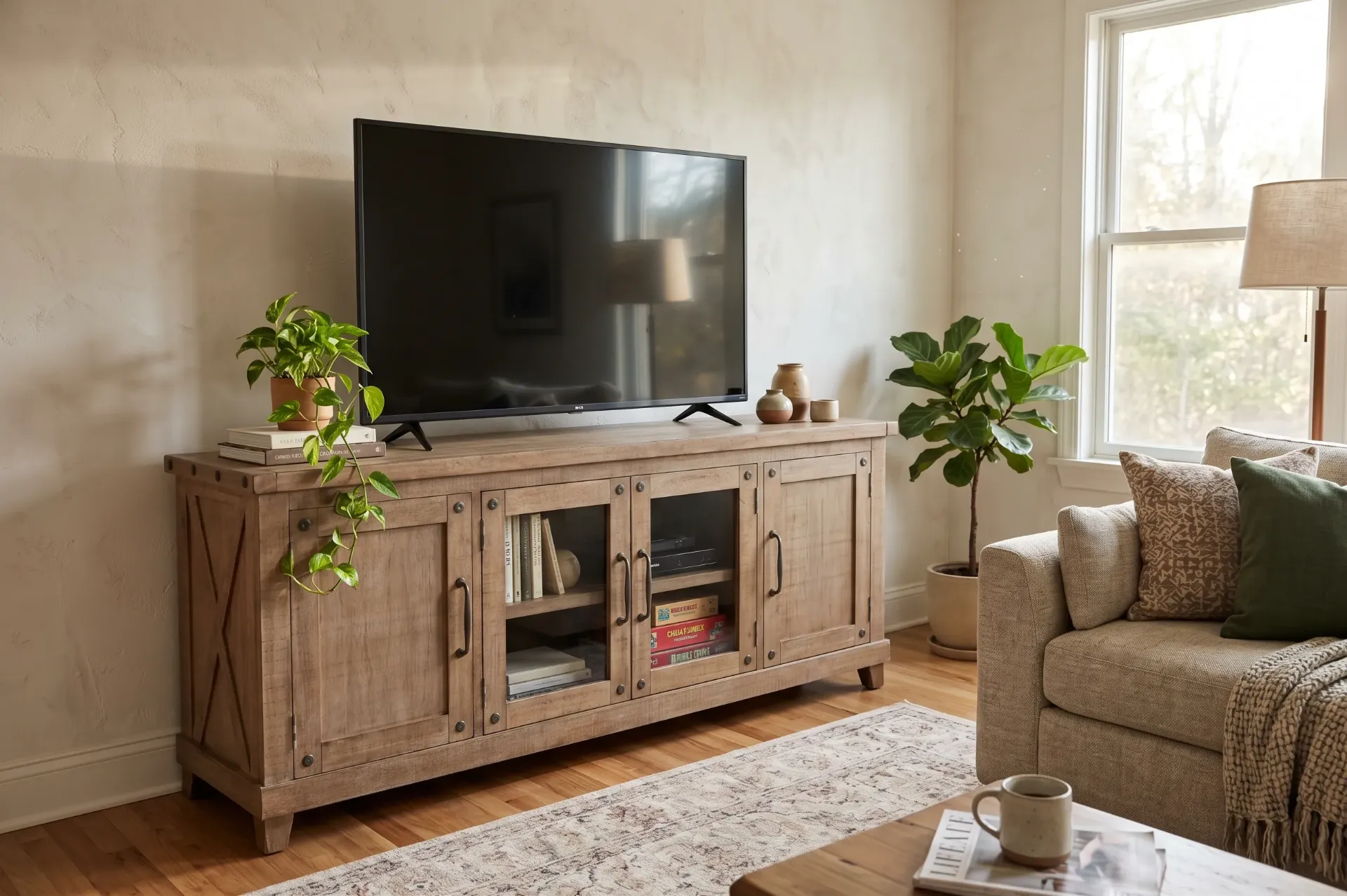 Vivian 74" Media Console
