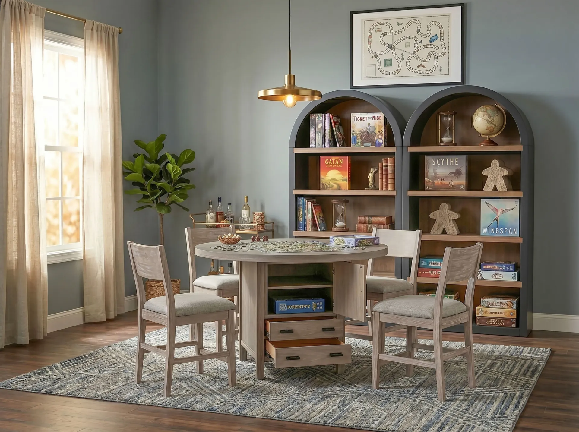 [1210WE] Walton Game Table