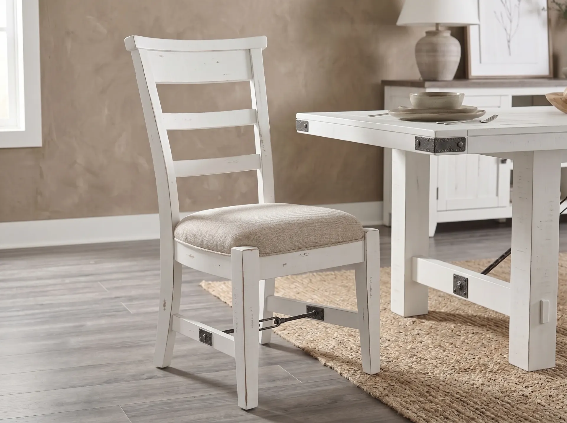 Marina White Sand Side Chair Cushion Seat(Muuto)