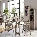 Wren Barstool With Arms Cushion Seat