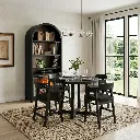 Wren Counter Stool With Arms Cushion Seat