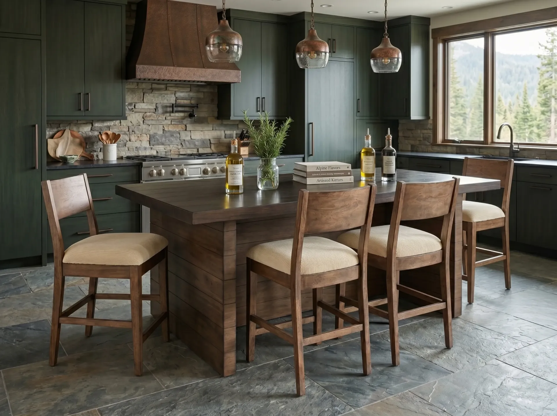 Barstool, 24"H, Cushion Seat