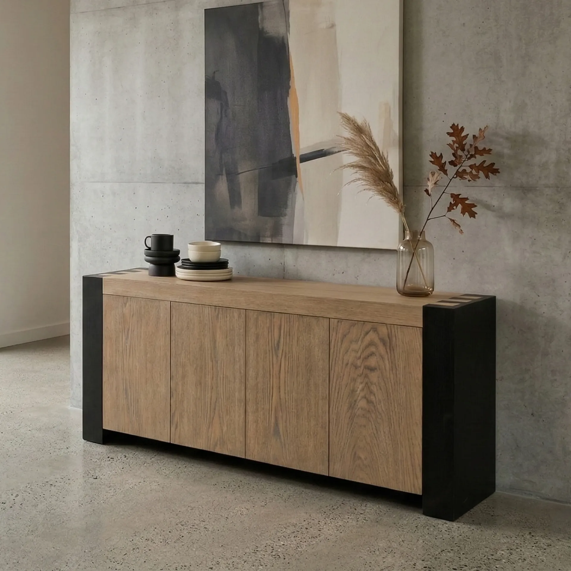 Aspen Dovetail 72" Media Cabinet