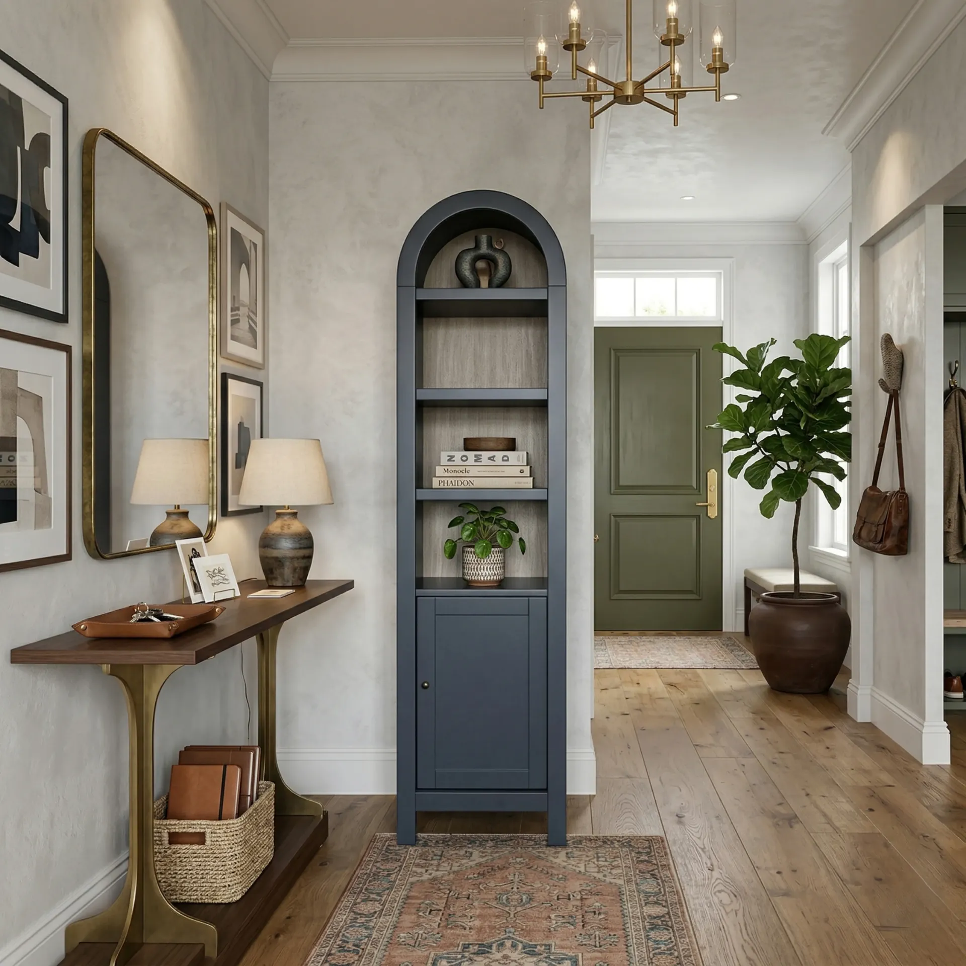 Small Arch Cabinet