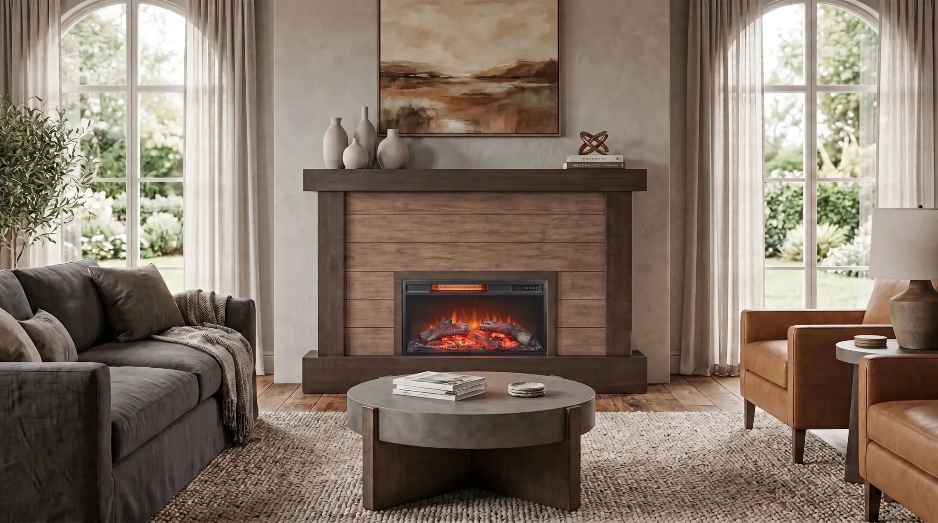 Boise Mantle, 28" Insert Required (2001B)