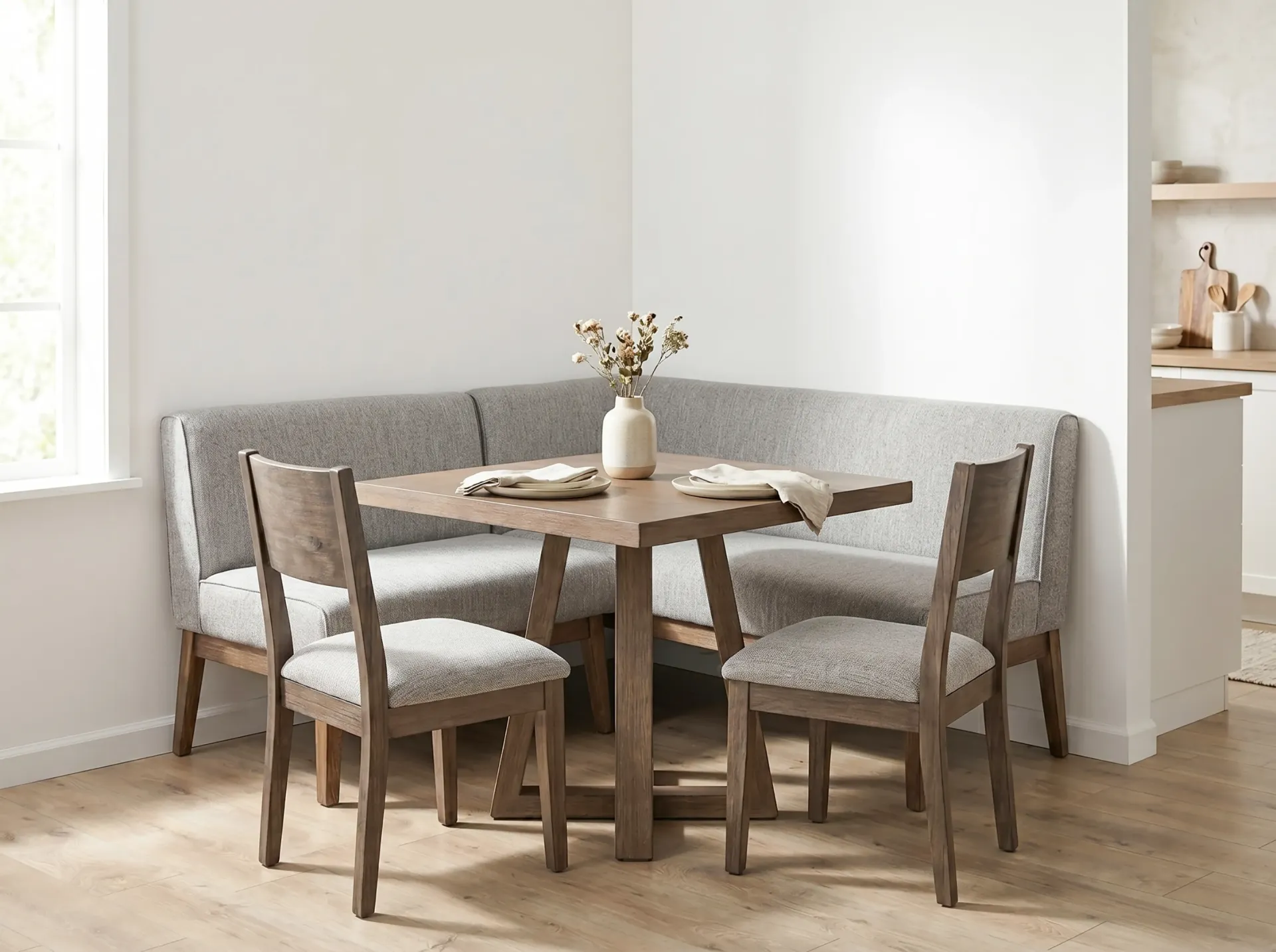 Ava Bench Long & Short, Cushion Seat