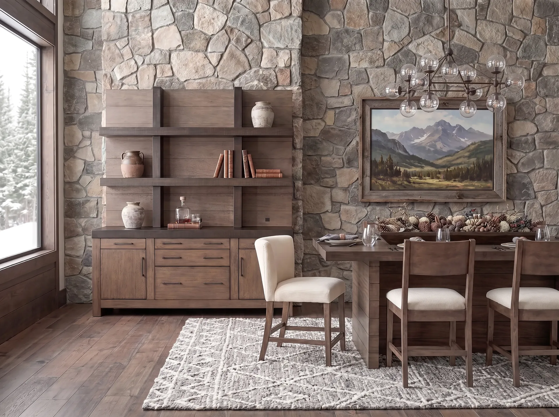 Boise Credenza Hutch
